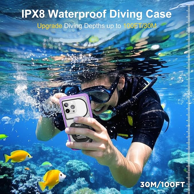 Beasyjoy Waterproof Phone Case, Underwater Phone Case - Image 2