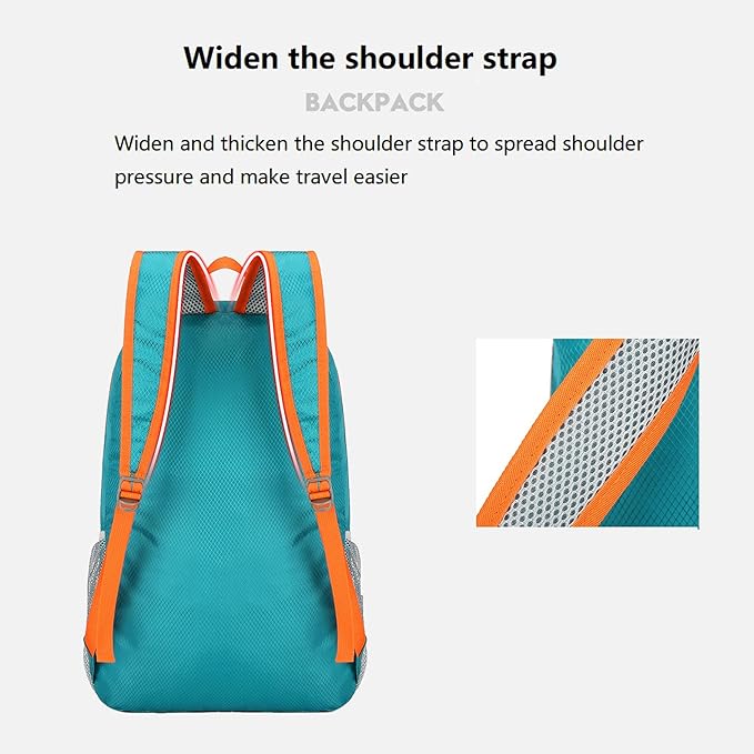 levayhill 25L Foldable Hiking Backpack Lightweight Packable Basic-Daypack - Image 4