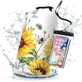 Waterproof Dry Bag, Roll Top Summer Sunflowers Waterproof Backpack 5L/10L/20L by Cliduli