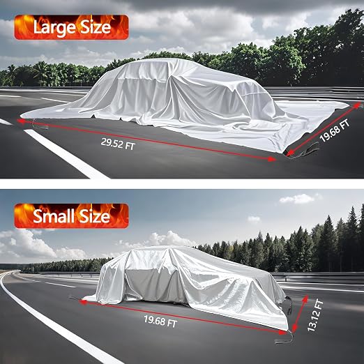 Vehicle Fire Blanket, Emergency Fire Extinguisher Blanket - Image 2