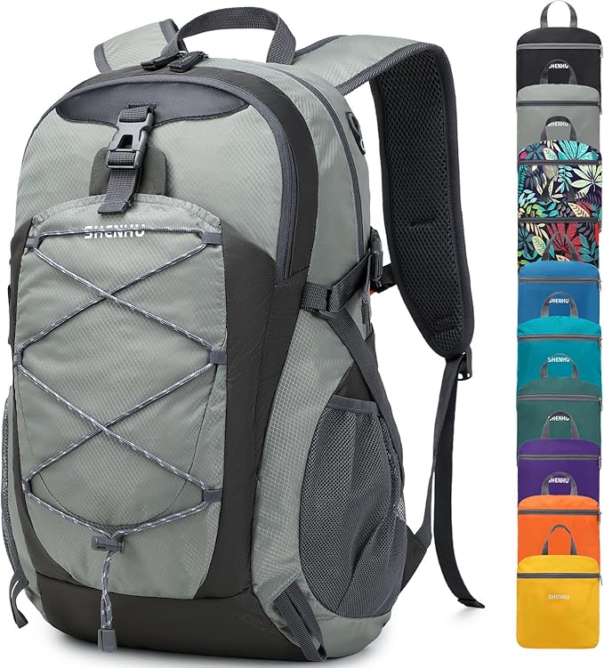 40L Hiking Backpack Lightweight Daypack Waterproof Travel Camping Backpack by SHENHU