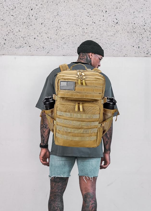 LHI Military Tactical Backpack for Men and Women 45L Army 3 Days Assault Pack - Image 7