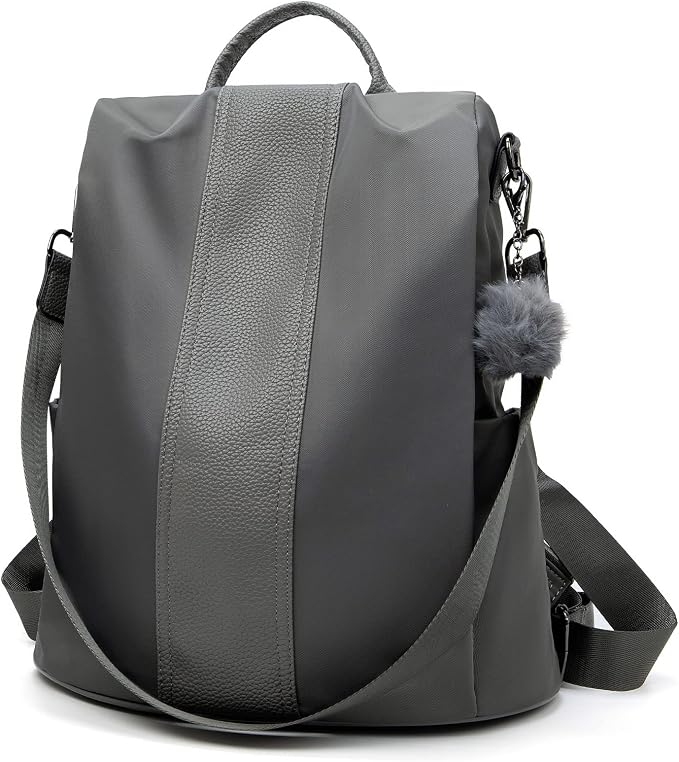 PINCNEL Women Backpack Purse Waterproof Nylon Anti-theft Rucksack Lightweight by PINCNEL