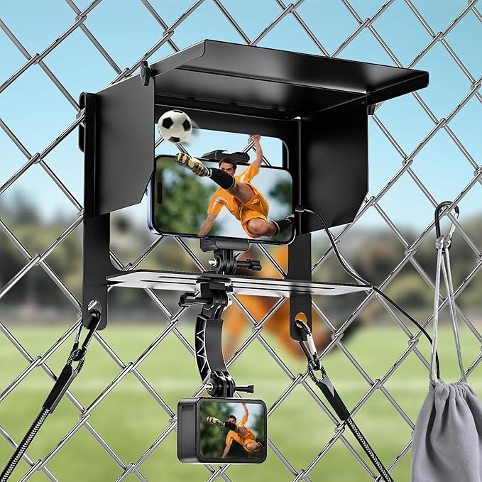 Cell Phone Fence Mount Shade by LC-dolida