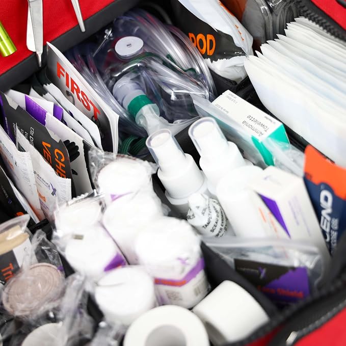 Lightning X MB30-SKC Large EMT Trauma Kit | Fully Stocked First Responder Bag - Image 4