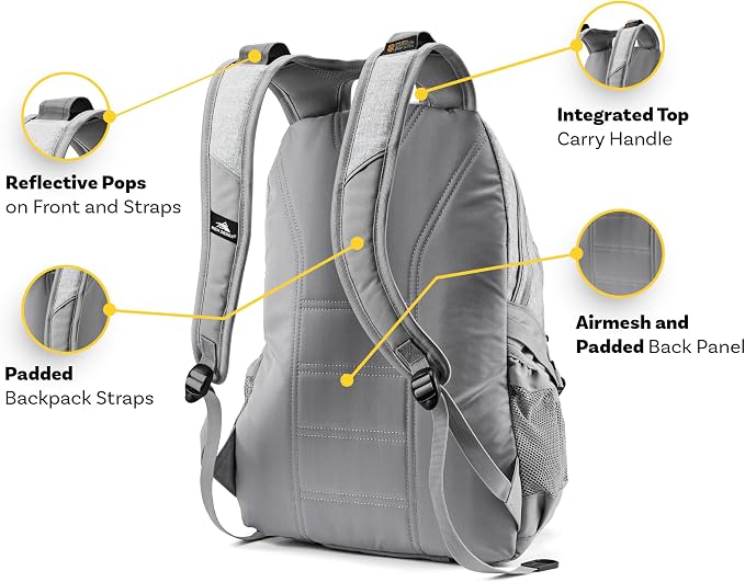 High Sierra Loop Backpack, or Work Bookbag - Image 6