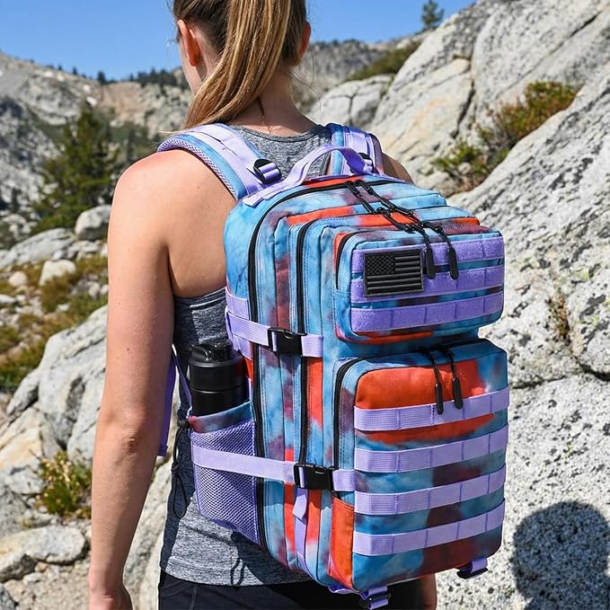 45L Tactical Backpack for Men Women, Military Assault Pack - Image 7