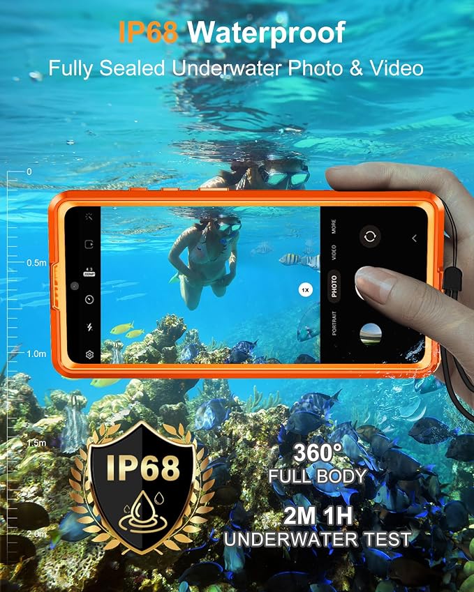 for Samsung Galaxy S26 Ultra Waterproof Case, Magnetic Heavy Duty Military - Image 3