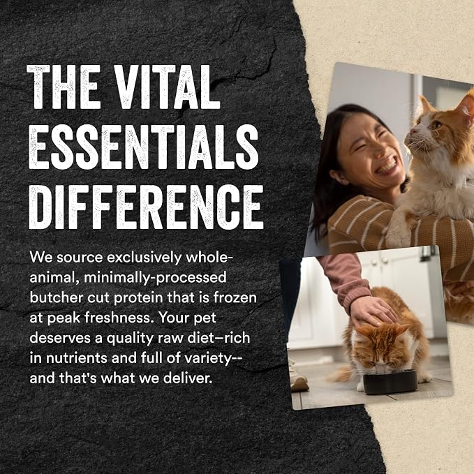 Vital Essentials Freeze Dried Raw Cat Treats, Rabbit | Bites | 0.9 oz | Pack of - Image 7