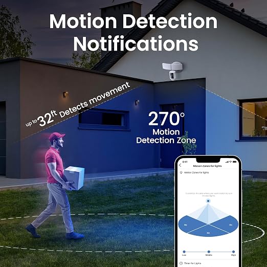 Feit Electric SEC5000/CAM/WIFI Outdoor LED Smart Security Camera - Image 5