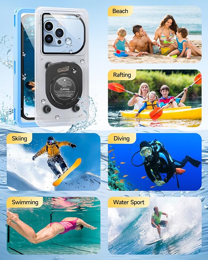Waterproof Phone Pouch, IPX8 Waterproof Phone Case - Image 7