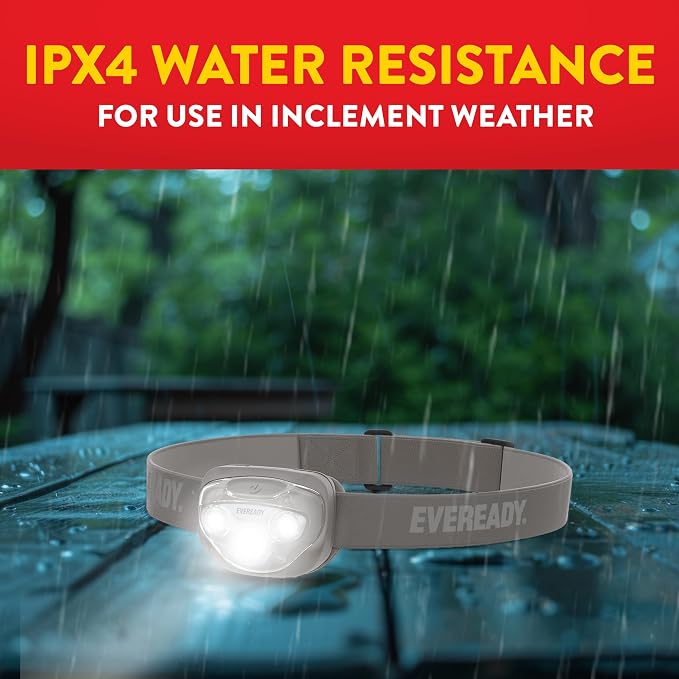 EVEREADY LED Headlamps Pro200, IPX4 Water Resistant, Bright and Durable Head - Image 4