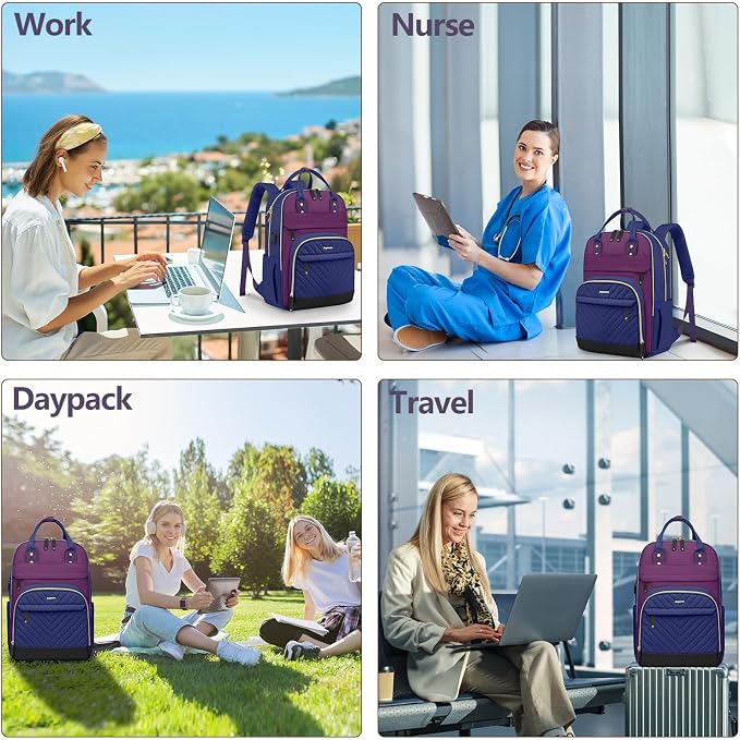 Laptop Backpack for Women Work Bag - Image 7
