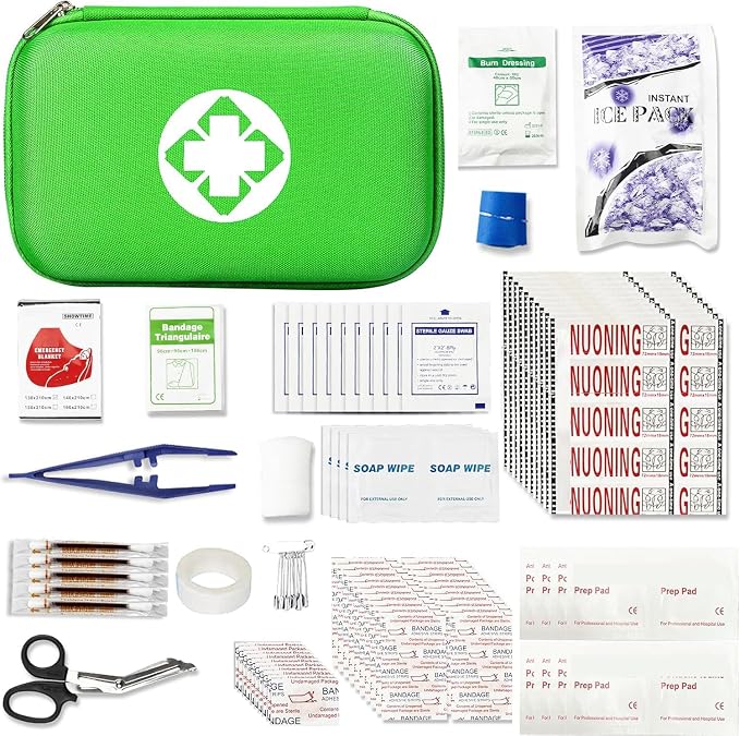 276 Car First Aid Kit for Business, Portable First Aid Kits Travel Szie - Image 2