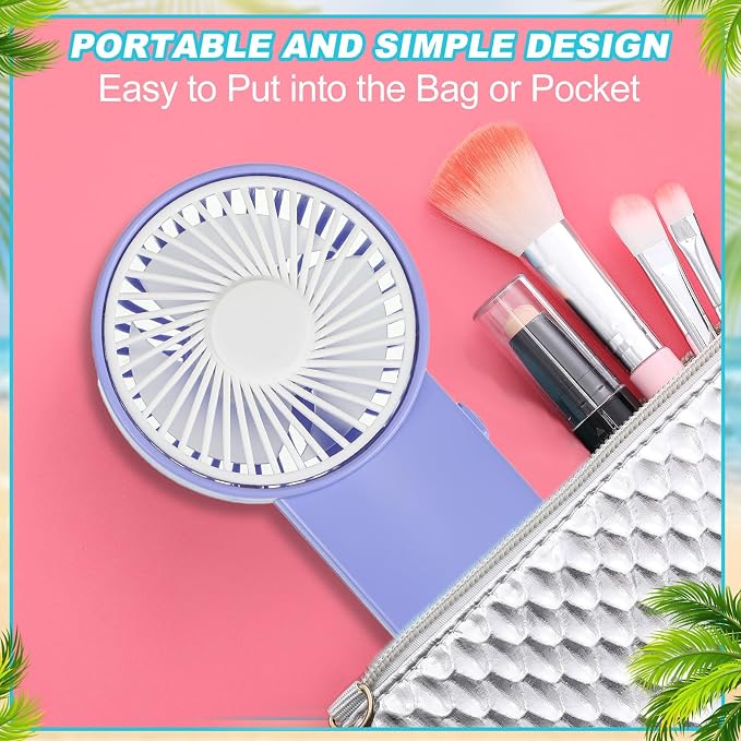 Sumind 64 Pcs Small Personal Portable Fan Mini Handheld Bulk 1 Speed Electric - Image 5