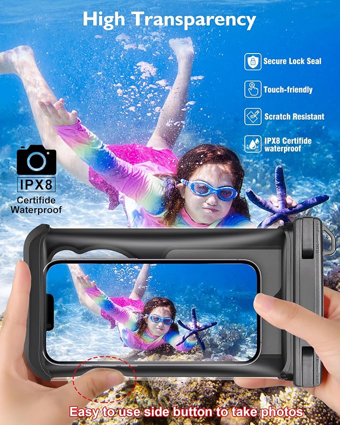 Waterproof Phone Pouch Floating- IP68 Waterproof Phone Case - Image 4