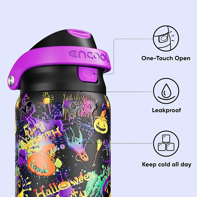 Encool SwiftSip Insulated Stainless Steel Water Bottle - Image 5