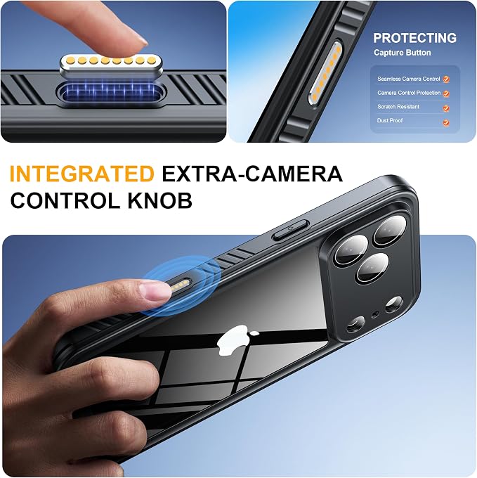 ANTSHARE for iPhone 17 Pro Max Case, IP68 Waterproof Shockproof Case, - 12 FT - Image 6