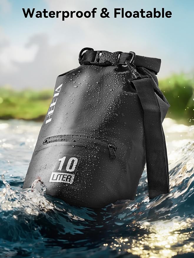 HEETA Waterproof Dry Bag with Front Zippered Pocket - Image 3
