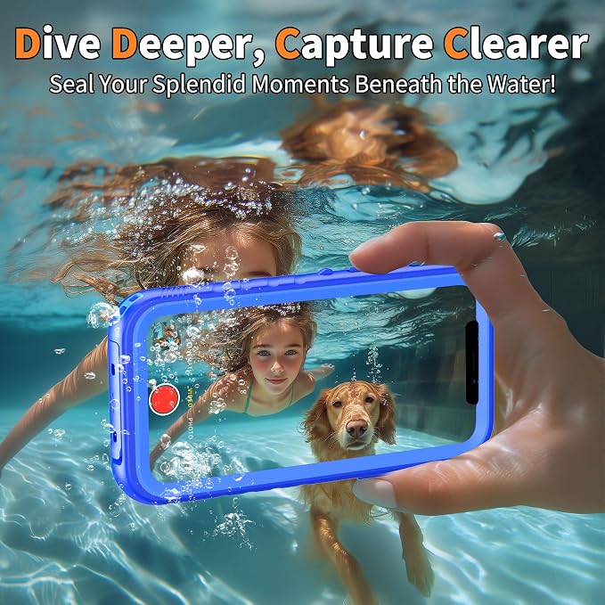 Cozycase Waterproof Case for iPhone 11 Pro Max, Shockproof Full-Body Rugged - Image 7