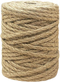 Vanhench Jute Rope 5MM 106 ft 6Ply Twisted Heavy Duty and Thick Twine Rope Bulk by Vanhench