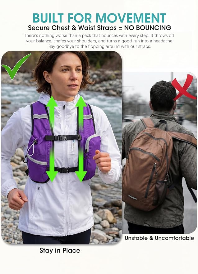 Foldable Small Hiking Backpack - Image 3