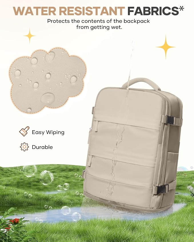 coofay Large Travel Backpack For Women Men Airline Approved Carry On Backpack - Image 9