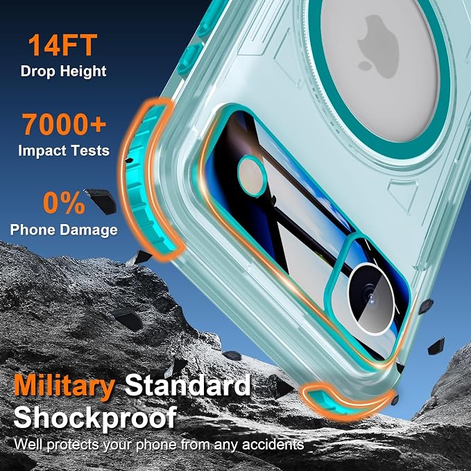 WIFORT for iPhone 17 Air Waterproof Case, - Image 8