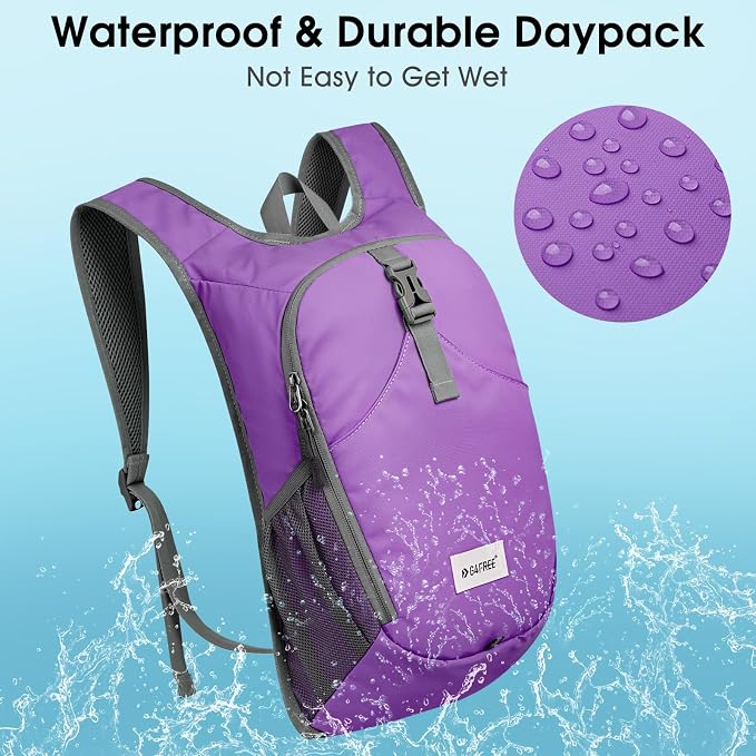 G4Free 10L Hiking Backpack, Lightweight Small Hiking Daypack Outdoor Travel - Image 2