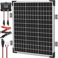 Voltset Solar Panel Kit 50W 12V, Solar Battery Trickle Charger Maintainer by Voltset