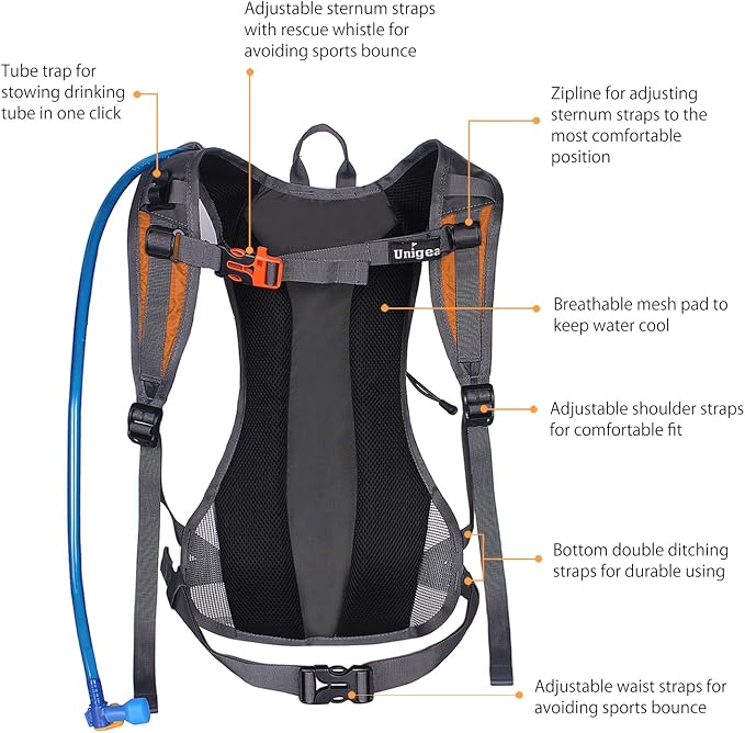 Unigear Hydration Pack Backpack - Image 3