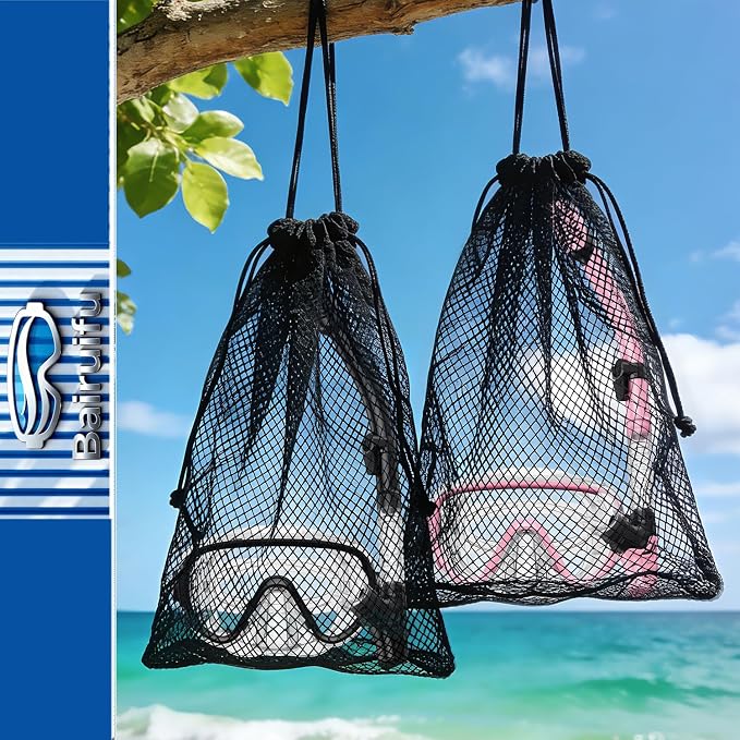 Bairuifu 2-Pack Snorkel Gear for Adults | Enhanced Anti-Fog & Anti-Leak - Image 6
