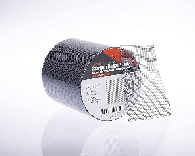 by.RHO Screen Repair Kit, Extra Wide, Adhesive & Waterproof, Fiberglass - Image 9