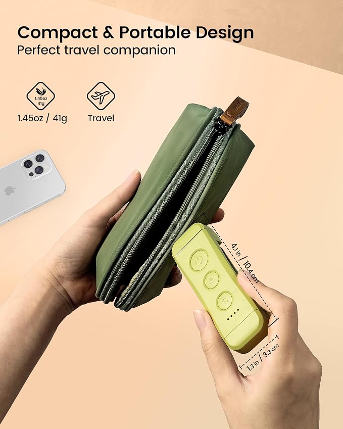 Glocusent USB Rechargeable Book Light, Portable Clip-on LED Reading Light - Image 6
