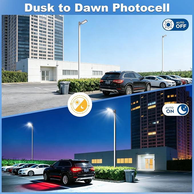 ledmo 480W LED Parking Lot Lights, Professional Super Bright 72000LM - Image 6