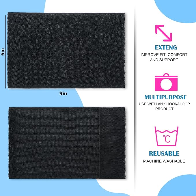 Geiserailie 4 Pcs Extender Strap Reusable Ice Belt Extender Strap Multipurpose - Image 2