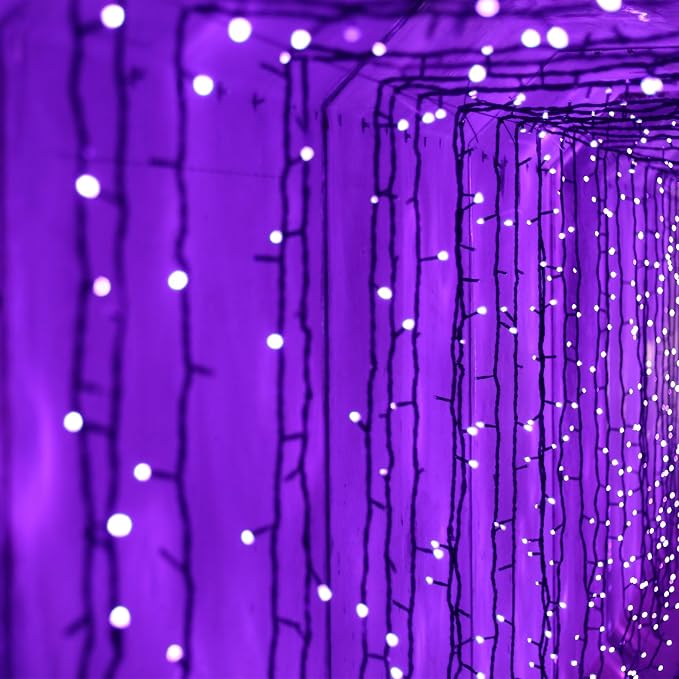 Selarlyt 2 Pack Solar Christmas Lights Outdoor, 72FT 200 LED Solar String Lights - Image 2