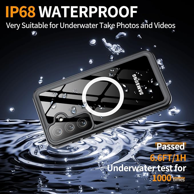 ANTSHARE Magnetic for Samsung Galaxy S25 FE Case, Waterproof - Image 3
