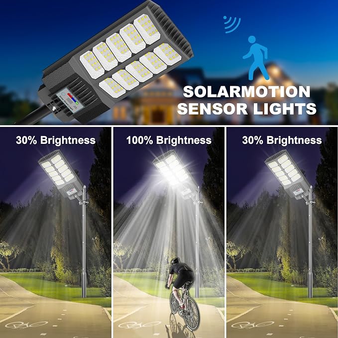 Solar Street Lights Outdoor Waterproof Dusk to Down - Image 6