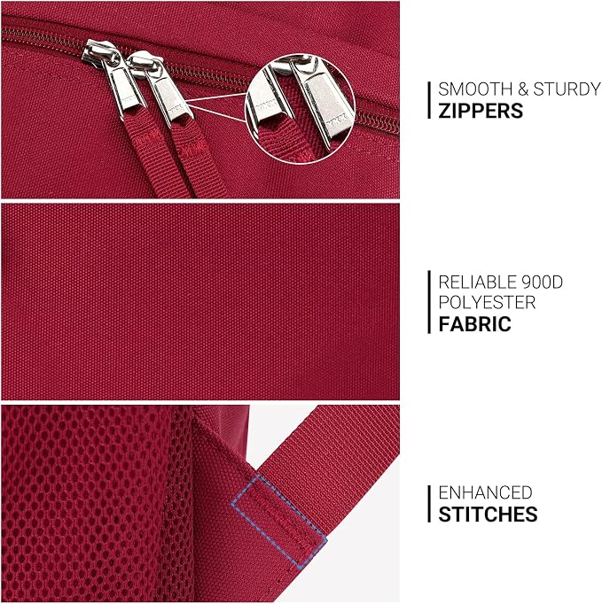 ZORFIN 26L Backpack for College, and Travel: Water Resistant Bookbag - Image 6