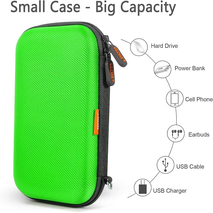GLCON Power Bank Storage Case Hard EVA Protective Travel Case – Small - Image 2