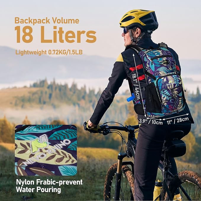 N NEVO RHINO Hydration Backpack, 18L Multipurpose Hiking Backpack - Image 2