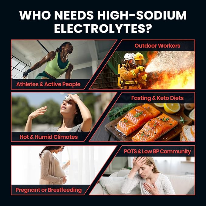 Venture Pal High Sodium Sugar-Free Electrolyte Powder Packets - Image 4
