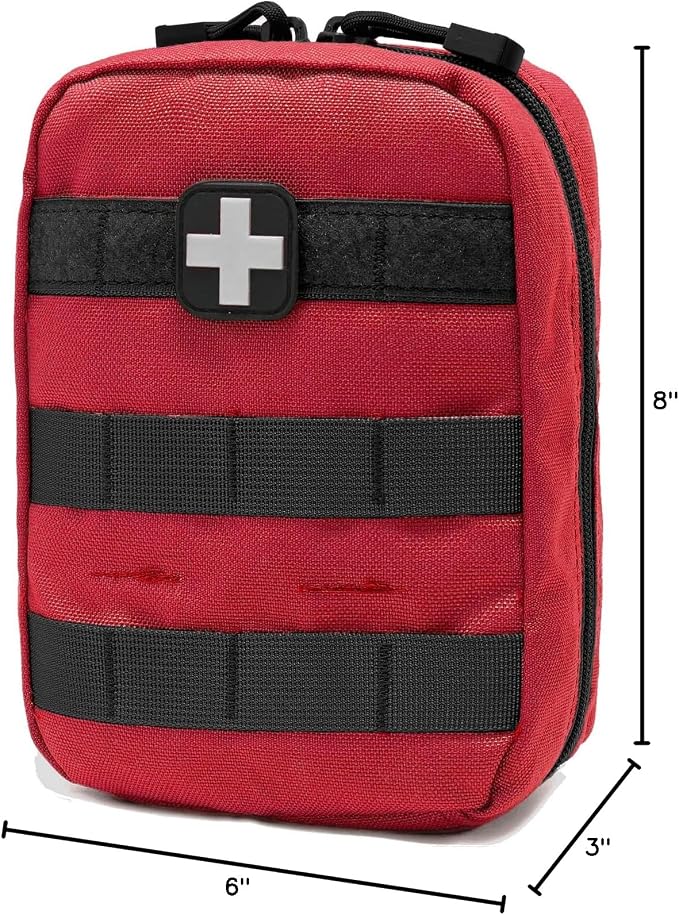 Carlebben EMT Pouch MOLLE Ifak Pouch Tactical MOLLE Medical First Aid Kit - Image 7