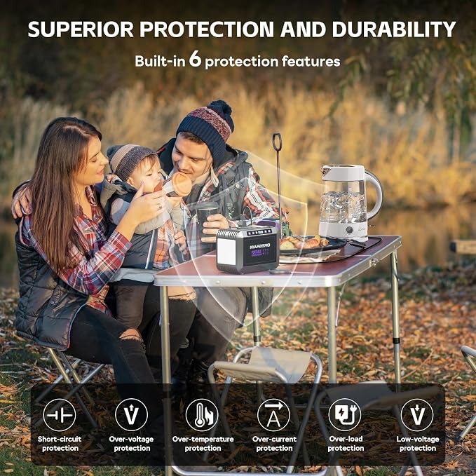 MARBERO 172Wh Solar Generator - Image 6