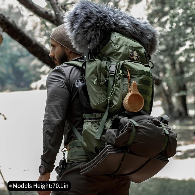 Mardingtop 60L Military Internal Frame Backpack - Image 6
