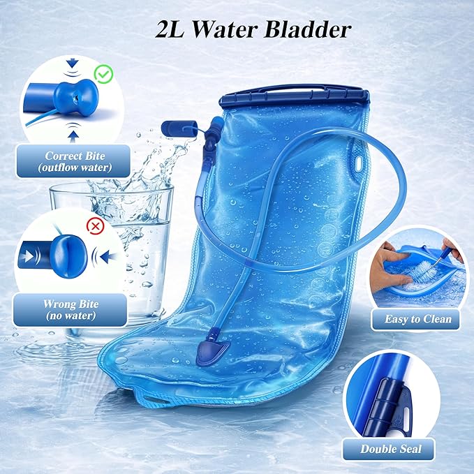 2 Pack Hydration Backpack Pack - Image 2
