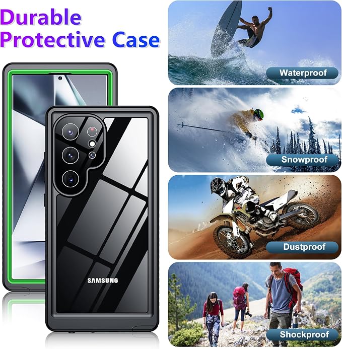2025 New for Samsung Galaxy S24 Ultra Case Waterproof, Full Body Phone Case for - Image 6