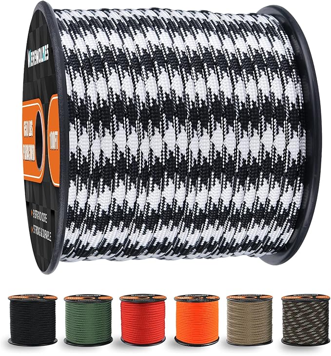 WEREWOLVES 650lb Paracord/Parachute Cord by WEREWOLVES
