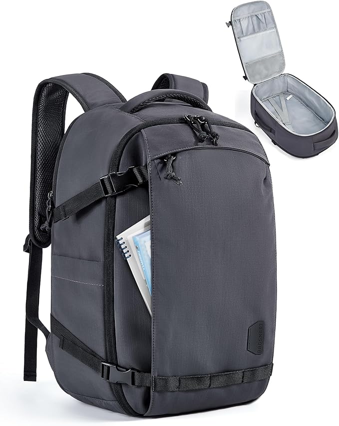 BAGSMART Travel Backpack Women, 17.3 Inch Carry On Backpack Flight Approved by BAGSMART
